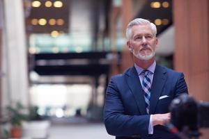 senior business man portrait photo