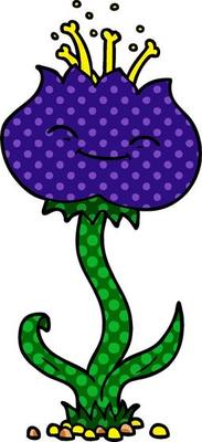 cute cartoon flower