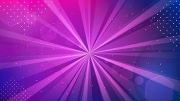 Violet Light Shining Background, Elegant Illuminated Light. Widescreen Vector Illustration