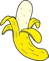 Vector cartoon banana