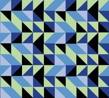 Light BLUE vector triangle mosaic pattern. Shining colored illustration in a brand-new style. The textured pattern can be used for background. Vector illustration