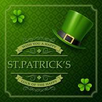 Happy St. Patrick's day background vector