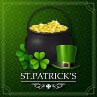 Happy St. Patrick's day background vector