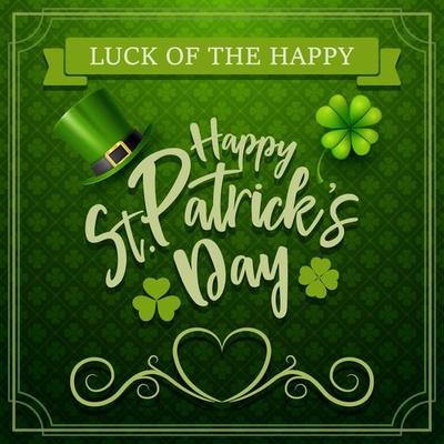 Happy St. Patrick's day background