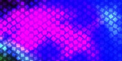 Dark Multicolor vector texture in rectangular style.