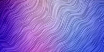 Light Multicolor vector pattern with wry lines.