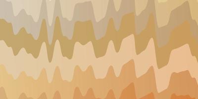 Light Orange vector pattern with lines.