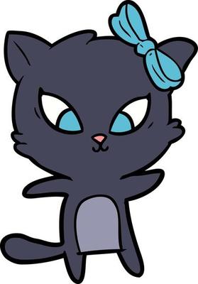 cartoon character cat
