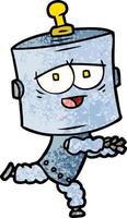 cartoon robot character vector