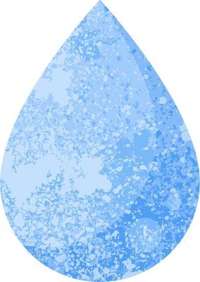 raindrop graphic vector illustration icon