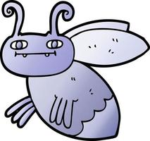 cartoon bug character vector