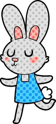 cartoon rabbit character