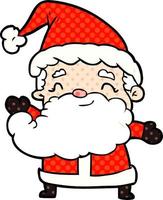 cartoon santa claus vector