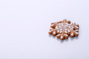Elements of Christmas scenery, toys, gingerbread and other Christmas tree decorations photo