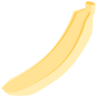 banaan fruit vlak ontwerp verzameling reeks png