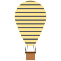 montgolfière esthétique classique ancien véhicule png
