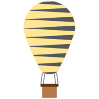 Heißluftballon ästhetisches klassisches Oldtimer-Fahrzeug png