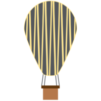 Heißluftballon ästhetisches klassisches Oldtimer-Fahrzeug png