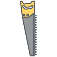 saw construction tools icon set collection png