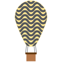 Heißluftballon ästhetisches klassisches Oldtimer-Fahrzeug png