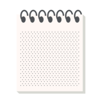conjunto de coleção de variação de textura de papel quadriculado bloco milimétrico de caderno em branco png