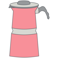 einfaches Dienstprogramm für Teekannen-Kaffeemaschinen-Werkzeuge png