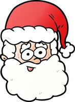 cartoon santa claus vector