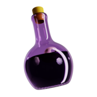 potions de sorcière 3d png