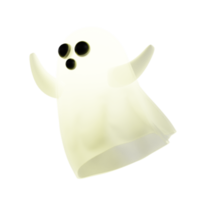 3d ghost character png