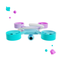 icône de drone 3d png