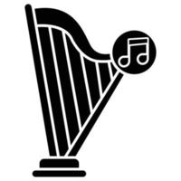 Harp Which Can Easily Modify Or Edit vector