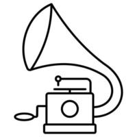 Gramophone Which Can Easily Modify Or Edit vector