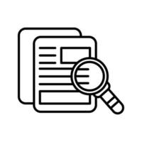 Research Vector Icon