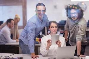 Portrait of successful Business people photo