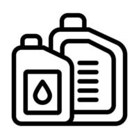 Lubricant Icon Design vector