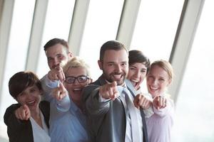 grupo diverso de personas de negocios foto