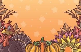 Thanksgiving Craft A Fall Wreath Activities vector