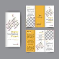 Business brochure cover annual report cover, book cover or flyer design. Leaflet presentation. Catalog with Abstract geometric background. Modern publication poster magazine, layout, template, vector