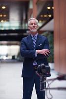 senior business man portrait photo