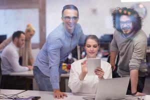 Portrait of successful Business people photo