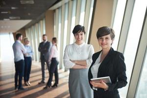 business people group, females as team leaders photo