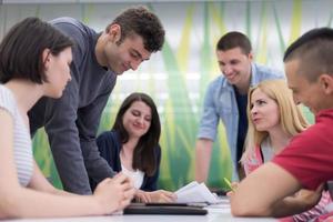 students group study photo