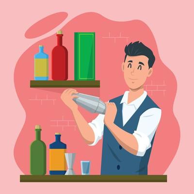Character Design Bartender