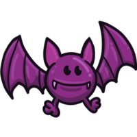 Little bat in halloween party PNG