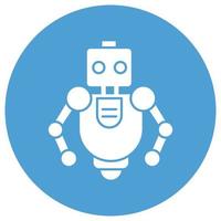 Toy Robot Which Can Easily Modify Or Edit vector
