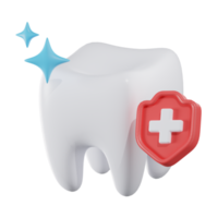 dentale Salute medico 3d illustrazione png