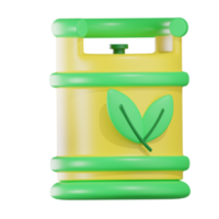 biogasanlage tag der erde 3d illustration png