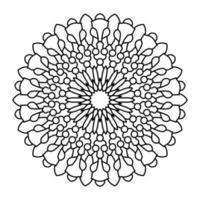 Mandala Art Illustration vector