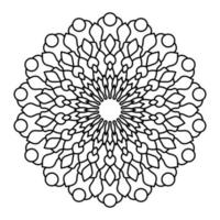 Mandala Art Illustration vector