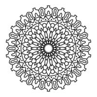 Mandala Art Illustration vector